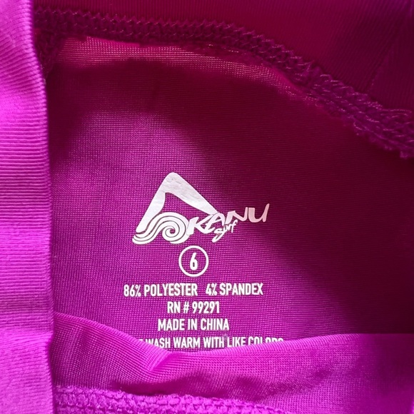 Kids Purple Rash Guard - Picture 3 of 3